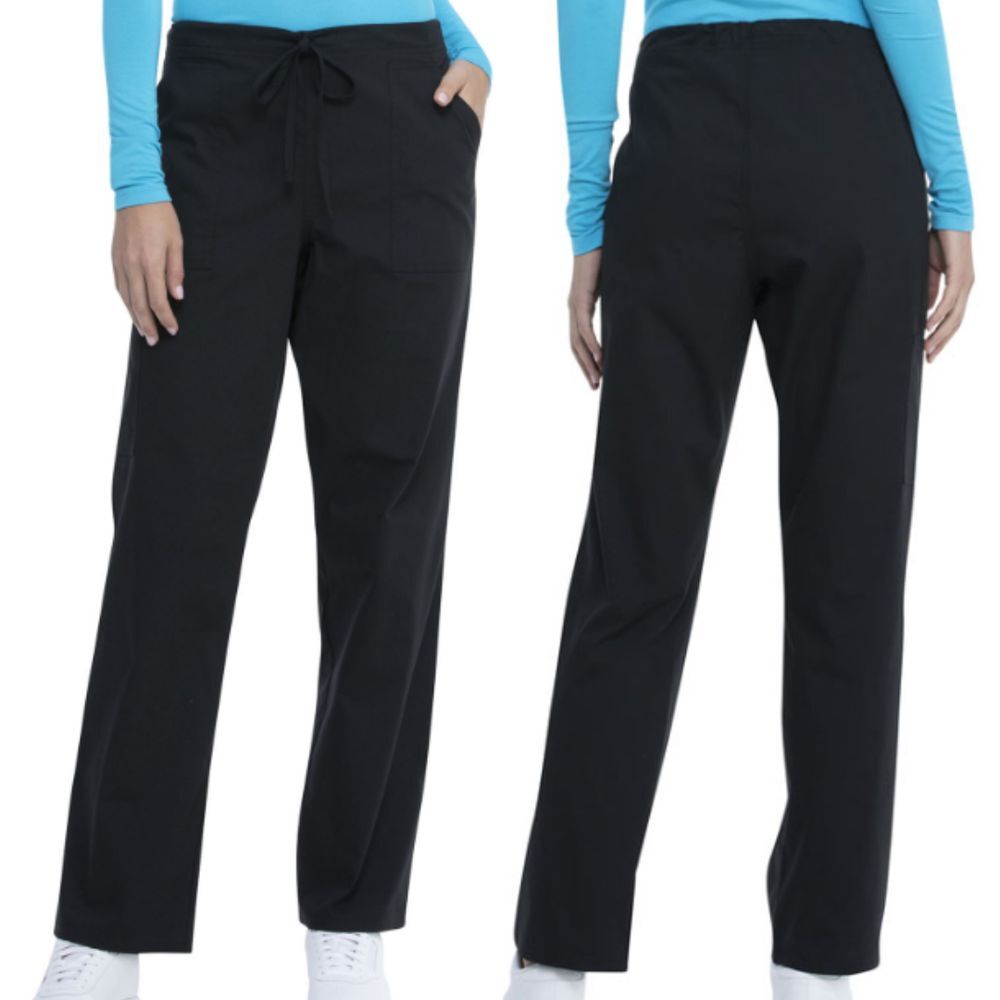 ScrubStar Women's Drawstring Pant Black Size 3XL Outdoor‎ Workwear
